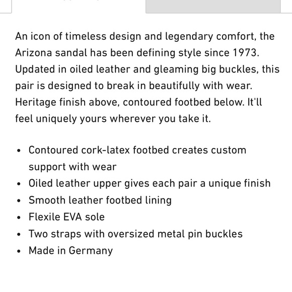 NWB Birkenstock Arizona big buckle sandal orange - Picture 10 of 10